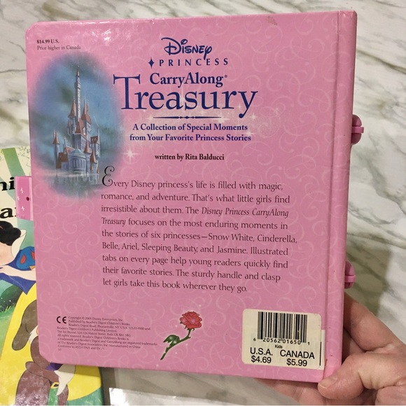 💝 DISNEY 💝 bundle of 2 Princess books: SNOW WHITE, etc Hardcover - Picture 9 of 13